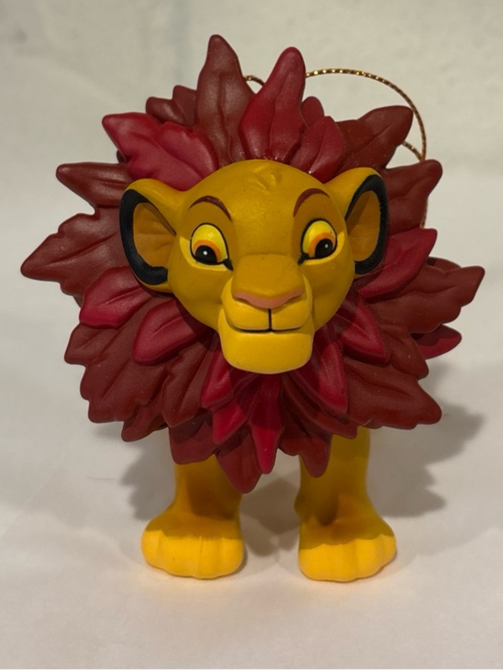 Vintage Grolier Disney Lion King Collectible Christmas Ornament in Box New